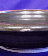 Rim of large bowl